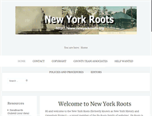 Tablet Screenshot of newyorkroots.org